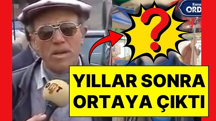 Bir Dönemin Efsane Videosu “Artiz Ne Arar La Bazarda”daki Dayı Yıllar Sonra Ortaya Çıktı