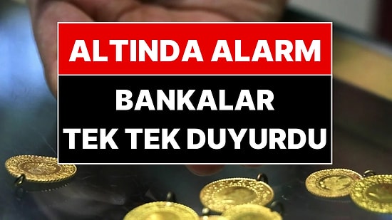 Altında Son Durum Belli Oldu: Dört Dev Banka Altın Fiyatı Tahminini Açıkladı