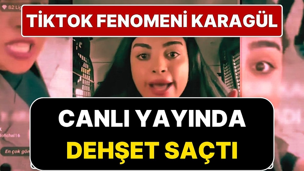 TikTok Fenomeni Karagül, Sokak Ortasında Birini Yaraladı! Polis Arabasından Canlı Yayın Yaptı