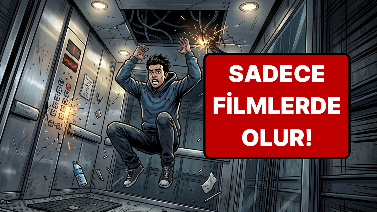 Asansör Kablosu Koparsa Zıplayarak Kurtulabilir misiniz?