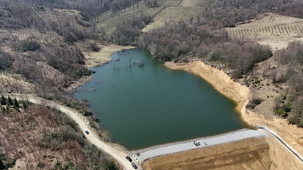 Gölet Dokuz Mahallenin İçme Suyu İhtiyacını Karşılayarak Bölgeye Can Suyu Sağlıyor