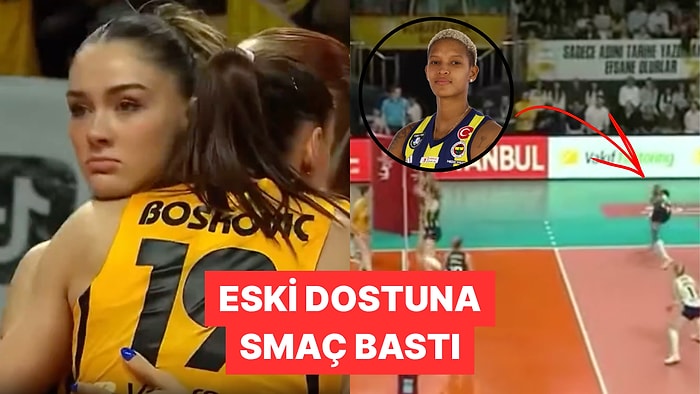 Zehra Güneş Final Maçında Eski Dostu Melissa Vargas'ı Smaçla Vurdu