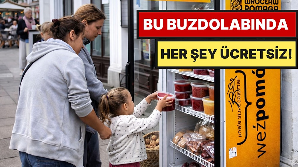Herkese Ücretsiz: Sokaklara İçi Yiyecek Dolu Binlerce Buzdolabı Yerleştirildi
