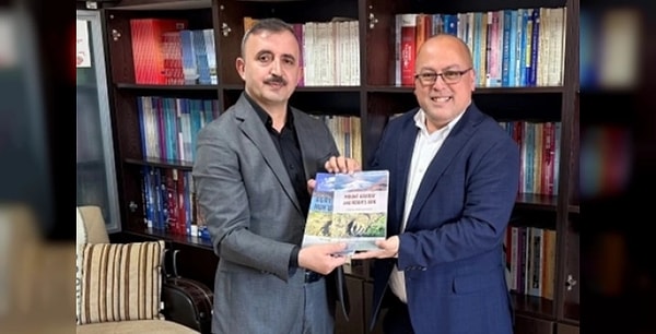 ABD'li araştırmacı Ağrı'ya geldi.