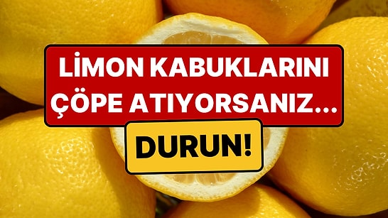 Limon Kabuğunu Çöpe Atanlar Pişman Olacak: 10 Bilinmeyen Kullanım Alanı!