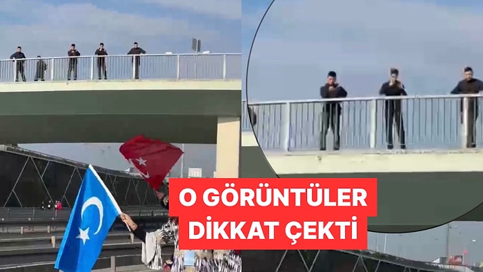İstanbul Yarı Maratonu'nda Doğu Türkistan Bayrağı Açanları Çinli Casuslar Takibe mi Aldı?