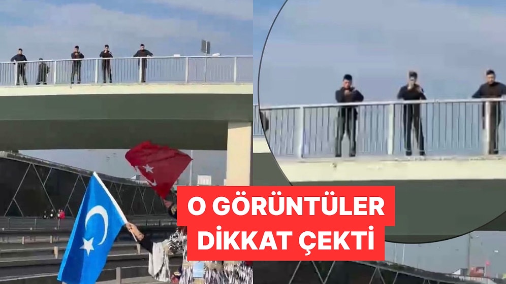İstanbul Yarı Maratonu'nda Doğu Türkistan Bayrağı Açanları Çinli Casuslar Takibe mi Aldı?
