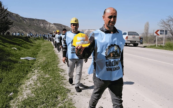 Madencilerdne gözaltına alınanlar var.