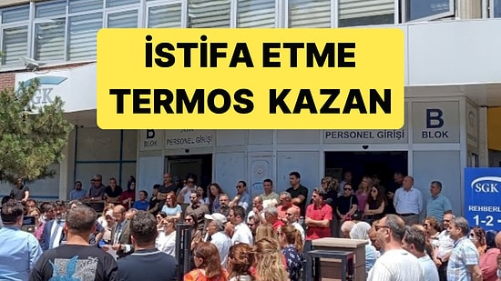 Bir Sendika Üyelerinin İstifasını Önlemek İçin Termos Vaadinde Bulundu