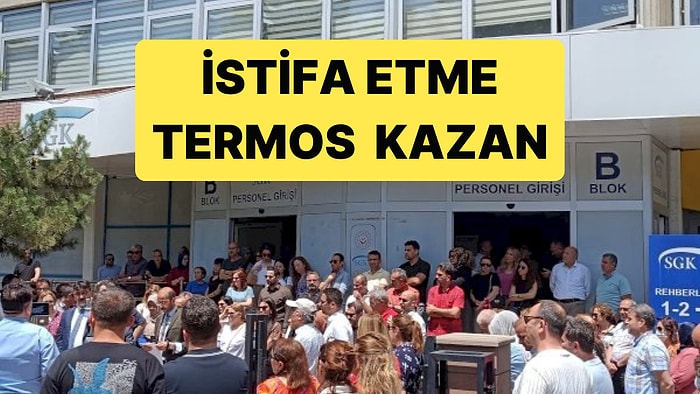 Bir Sendika Üyelerinin İstifasını Önlemek İçin Termos Vaadinde Bulundu