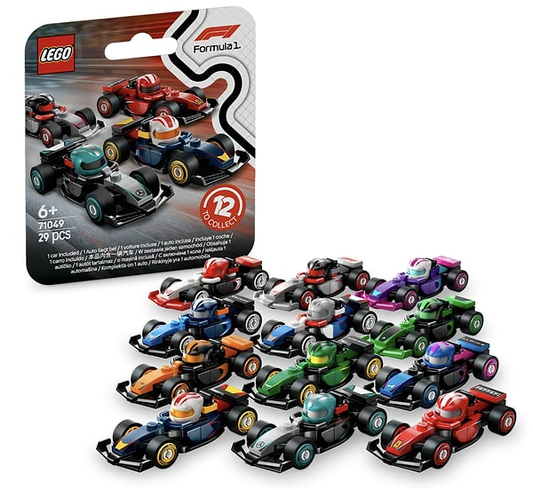 Formula 1 Tutkunlarına Özel: 12 Takımlı Mini Yarış Seti