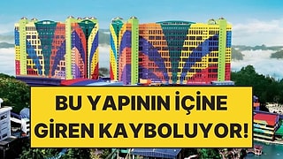 7 Bin 351 Odalı Dev Yapının İçine Giren Kayboluyor