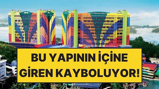 7 Bin 351 Odalı Dev Yapının İçine Giren Kayboluyor