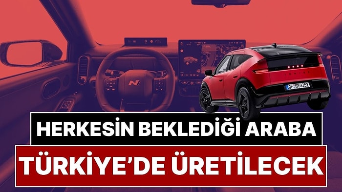 Türkiye’de Üretilecek Hyundai Ioniq 3 Resmi Olarak Tanıtıldı