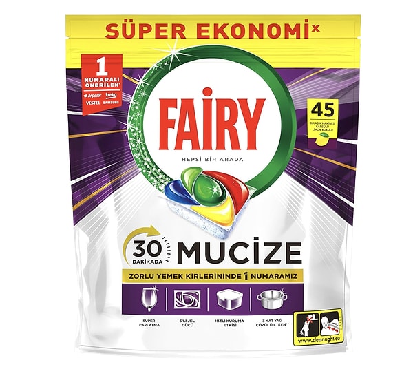 Mutfaklarda Fairy Mucizesi: %40 İndirim!
