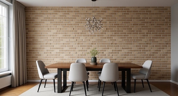 Yemek masasını değiştiremiyorsan duvarı değiştir. Üstelik çok kolay!