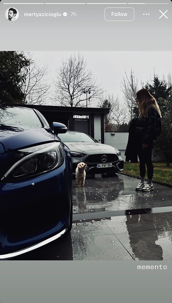 Mert Yazıcıoğlu recently posted a picture of his girlfriend on his social media account.