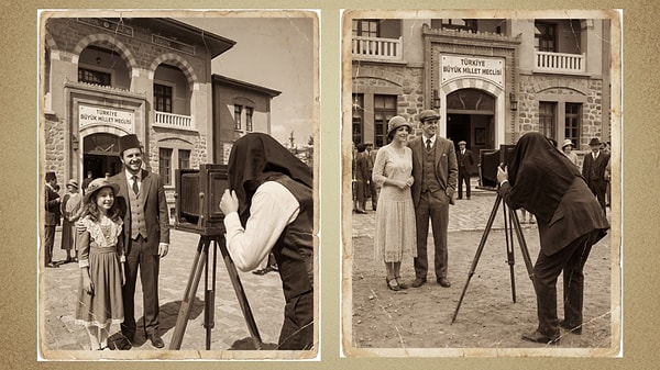 Ve ortaya böyle nostaljik görseller çıkacak!