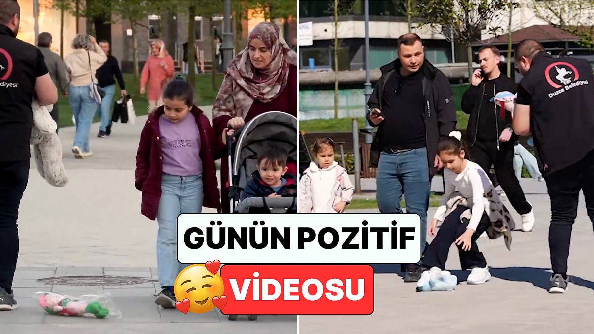 Düzce Belediyesi'nin 23 Nisan Ulusal Egemenlik ve Çocuk Bayramı Kapsamında Yaptığı Sosyal Deney Beğeni Topladı