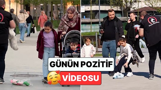 Düzce Belediyesi'nin 23 Nisan Ulusal Egemenlik ve Çocuk Bayramı Kapsamında Yaptığı Sosyal Deney Beğeni Topladı