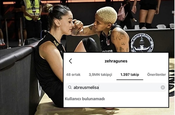 The fact that Vargas and Güneş unfollowed each other on Instagram left many people in a state of shock.