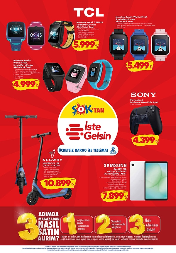 TCL Movetime Watch 2 5.999 TL