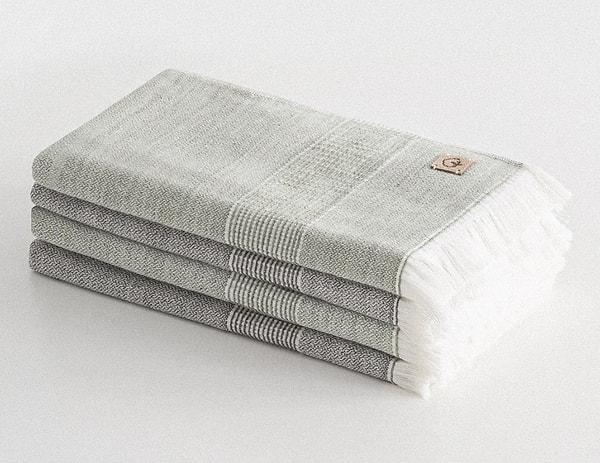 Evde Spa Konforu: Hasna 4’lü Organik Havlu Seti