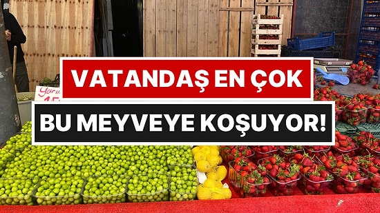 Pazar Tezgahlarında Hareketlilik: En Çok Tercih Edilen Meyve Belli Oldu