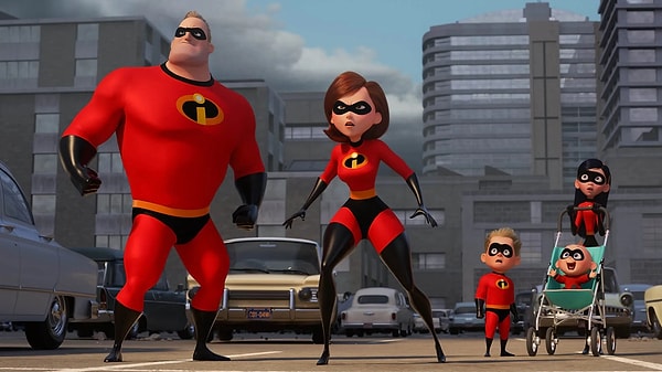 5. The Incredibles (2004)