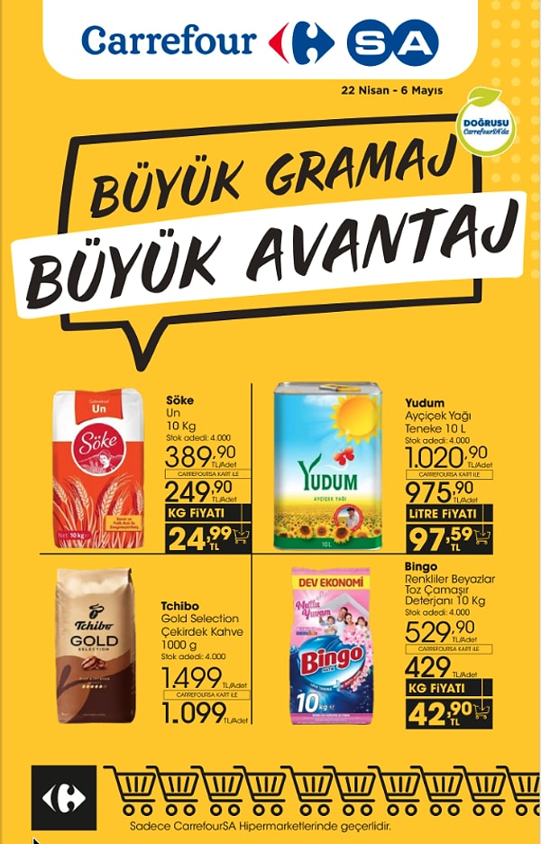 Büyük Gramaj Büyük Avantaj