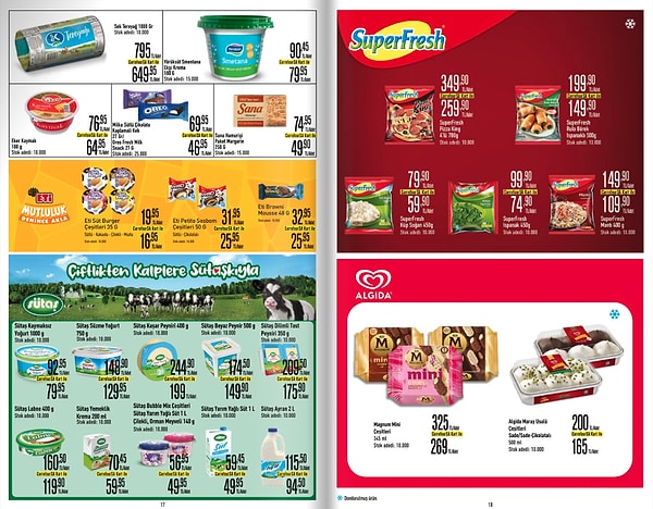 SuperFresh Ispanak 74,90 TL