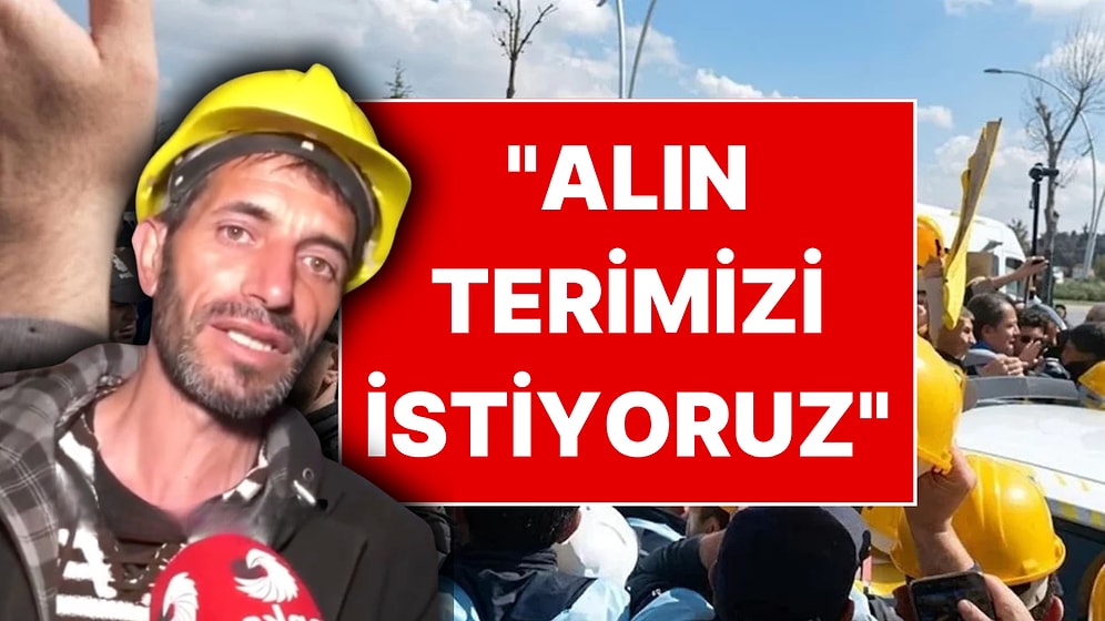Maden İşçisi İsyan Etti: "Hakkımızı İstiyoruz"
