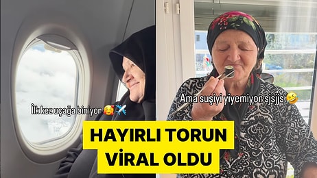 İçerik Üreticisi Torun 75 Yaşındaki Babaannesine Hayatındaki İlkleri Yaşattı