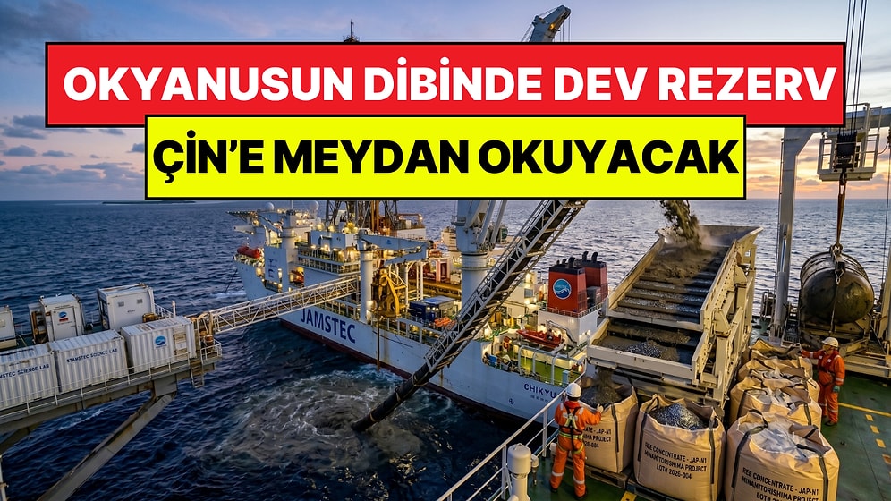 Japonya "İmkansız" Denileni Başardı: Okyanusun Dibinde Yüzlerce Yıl Yetecek Dev Rezerv Çıktı
