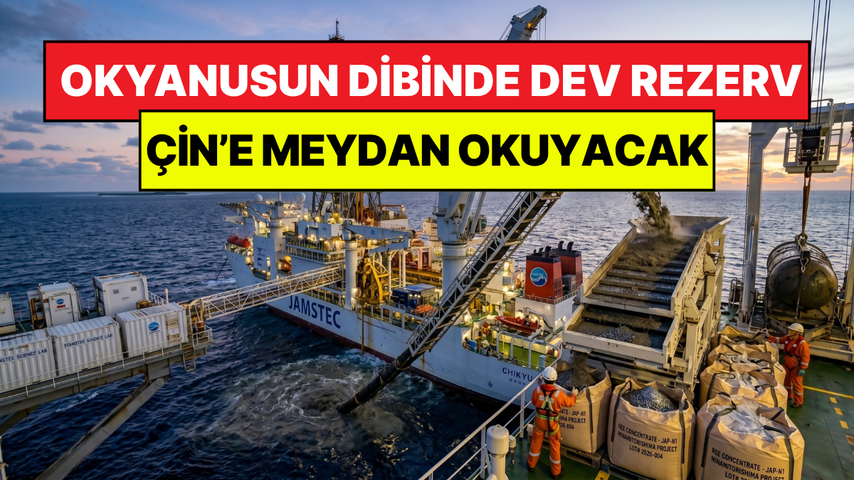 Japonya "İmkansız" Denileni Başardı: Okyanusun Dibinde Yüzlerce Yıl Yetecek Dev Rezerv Çıktı