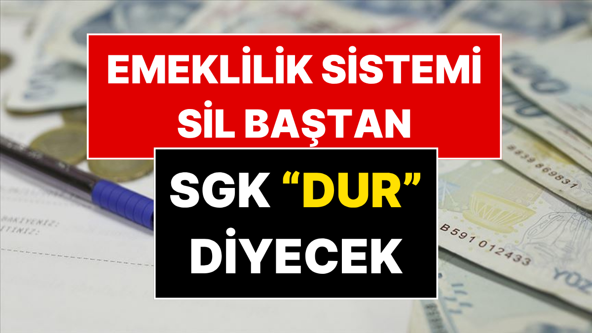 Emekli Olup Çalışma Devri Bitiyor! SGK Uzmanı İsa Karakaş Açıkladı