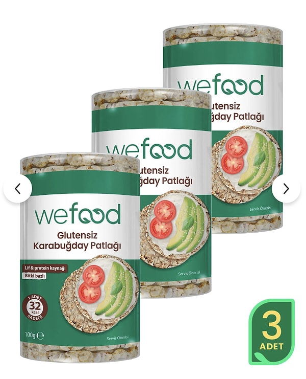 Glutensiz Lezzet: Wefood Karabuğday Patlağı