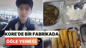 Kore'de Bir Fabrikada Çalışan Türk Çalışanlara Verilen Öğle Yemeğini Paylaştı