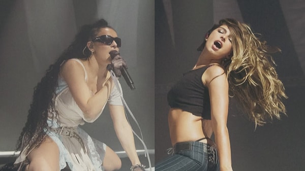 Charli xcx'in konserlerine davet edilip şarkıdaki meşhur çığlığa bütün dinleyicileri dahil etmesi de olay oldu.