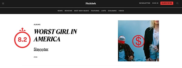 Mart 2026'da yayımladığı "WOR$T GIRL IN AMERICA" albümü büyük ses getirdi ve hatta Coachella'da sahne aldı!