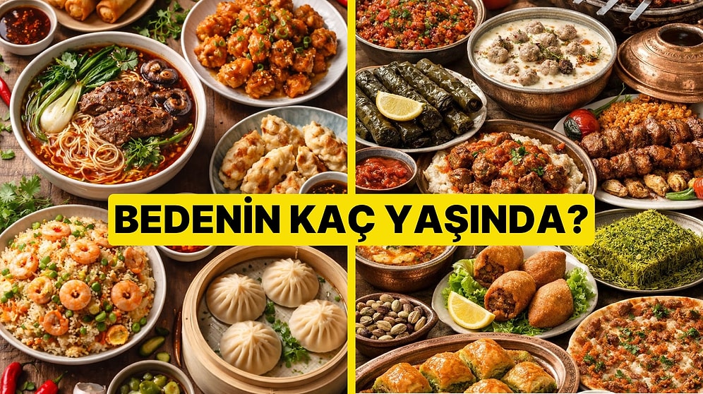 Yediklerin Seni Ele Veriyor: Vücudun Kaç Yaşında?