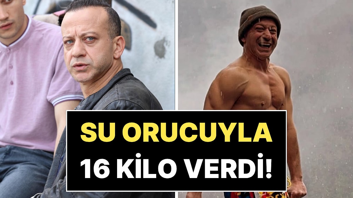 Rıza Kocaoğlu 16 Kilo Verdi: Su Orucu Tartışması