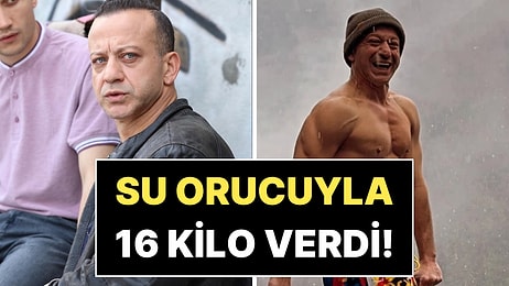 Su Orucu Yaparak 16 Kilo Veren Rıza Kocaoğlu'nun Değişimi!