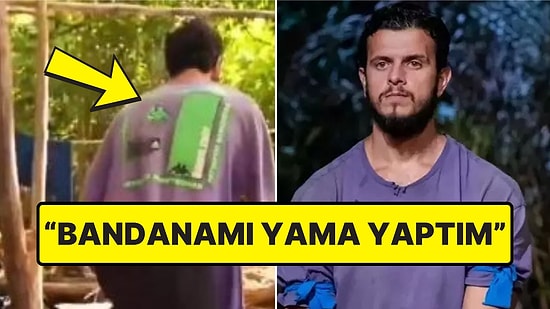 Survivor'dan Elenen Engincan, Yırtılan Tişörtünü Elleriyle Dikerek Yama Yapmış