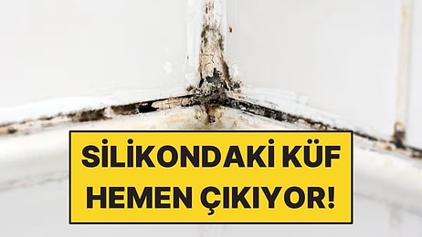 Silikondaki Siyah Küfler Dakikalar İçinde Çıkıyor: 1 Doğal Malzeme Yeterli