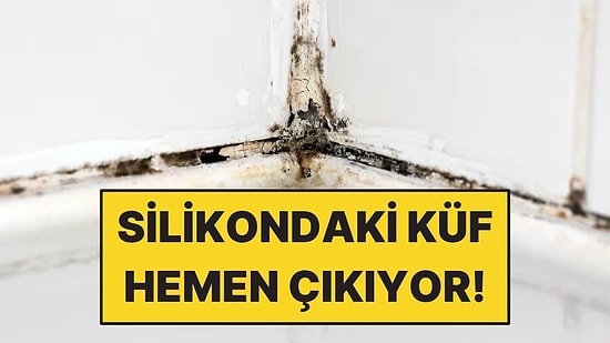 Silikondaki Siyah Küfler Dakikalar İçinde Çıkıyor: 1 Doğal Malzeme Yeterli
