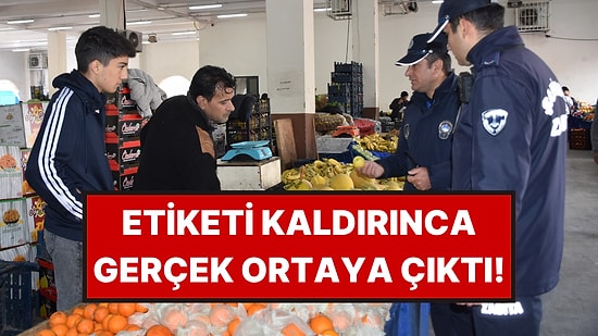 Pazarcının Hilesini Zabıta Ortaya Çıkardı: 1 Hafta Satış Yapamayacak