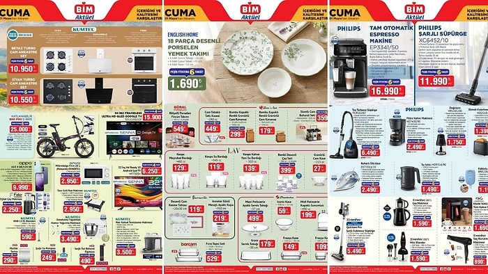 BİM'e Dondurma Yapabilen Hamur Yoğurma Makinesi Geliyor! 1 Mayıs 2026 BİM Aktüel Kataloğu