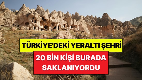 20 Bin Kişi 60 Milyon Yıllık Tünellerde Saklanıyordu: Türkiye'deki Devasa Yeraltı Şehrinin Sırrı