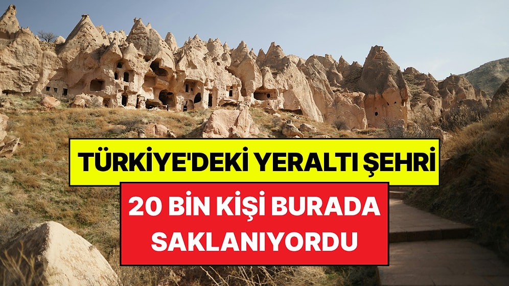 20 Bin Kişi 60 Milyon Yıllık Tünellerde Saklanıyordu: Türkiye'deki Devasa Yeraltı Şehrinin Sırrı